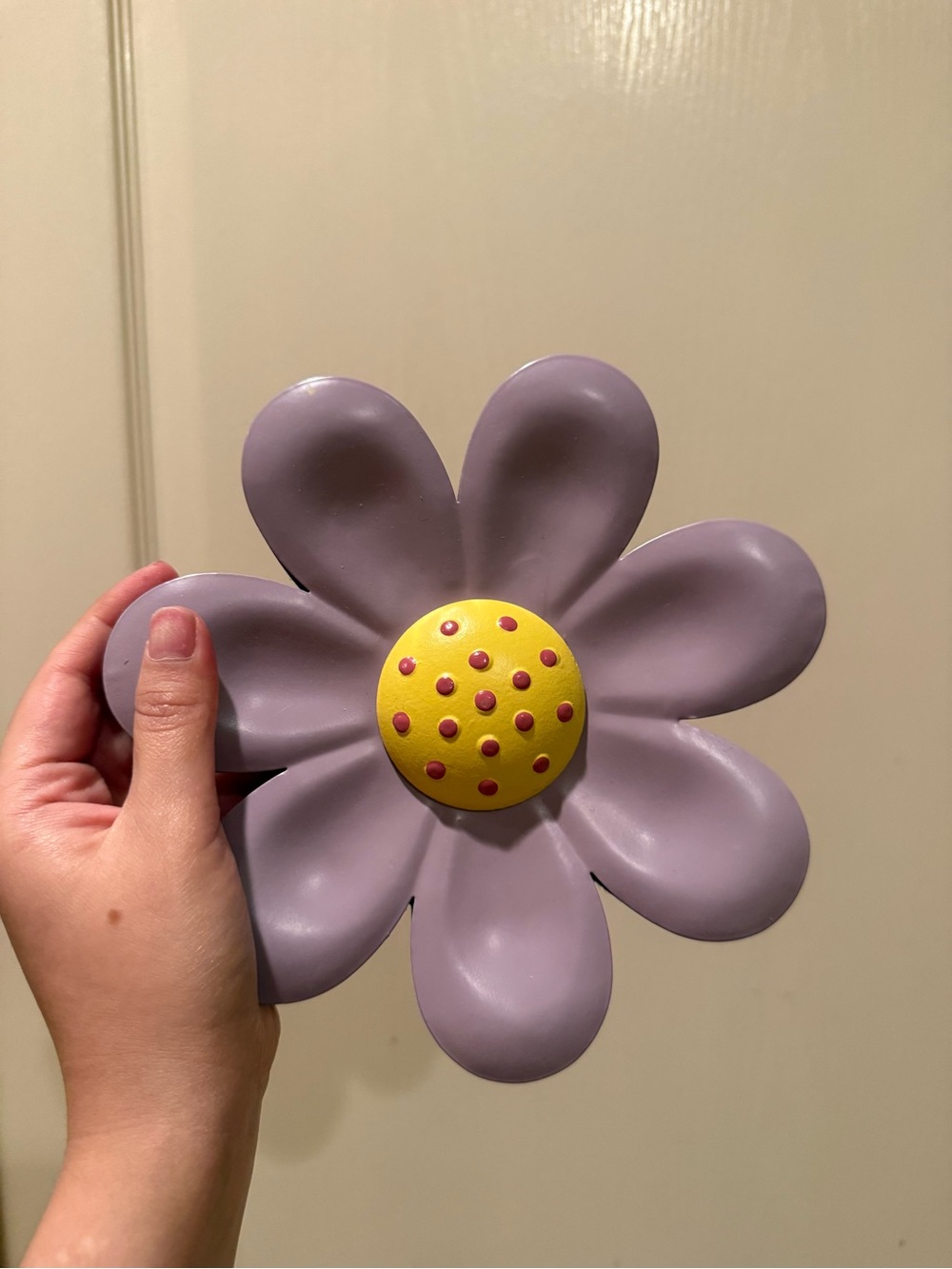 Home Interiors Yellow, Pink & Lavender Metal Flower Wall Decor - Picture 9 of 10
